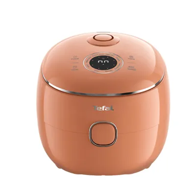 Nồi cơm điện tử mini Tefal RK535TY0 - 0.7L Cam Đất