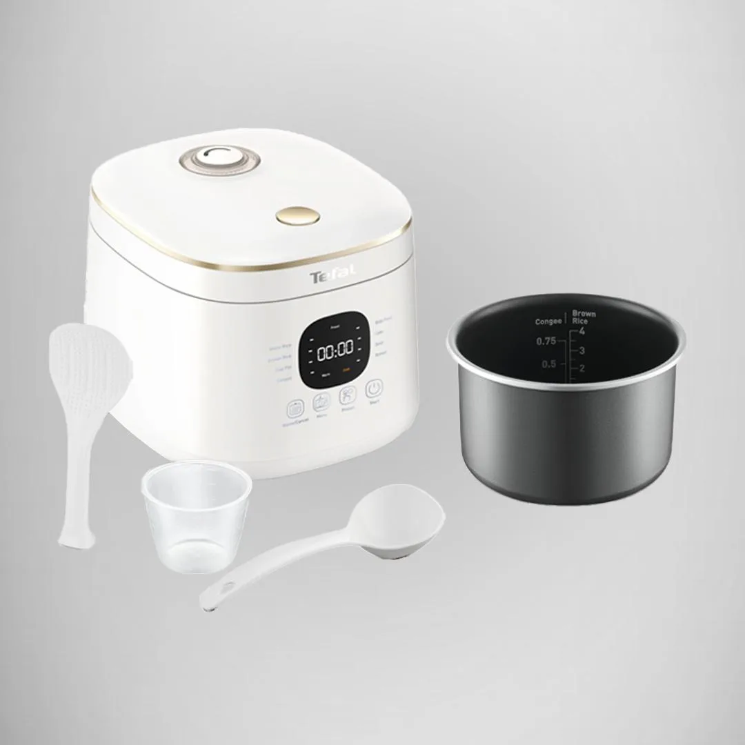 Nồi cơm điện tử Tefal Rice Mate Mini 0.7 lít RK515168 - ảnh 2