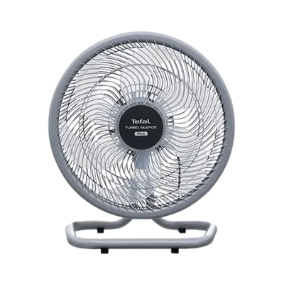 Quạt sàn Tefal TB Silence Plus VH686790 Xám Cánh Trắng