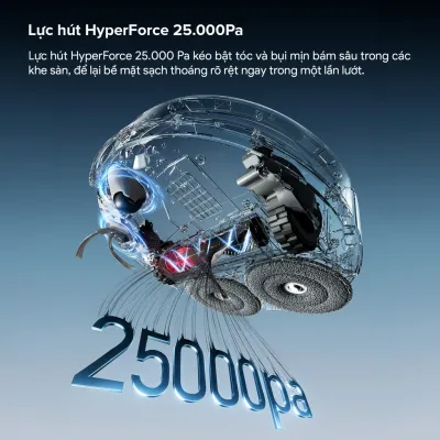 Robot hút bụi lau nhà Roborock Q Revo Edge 2 Đen